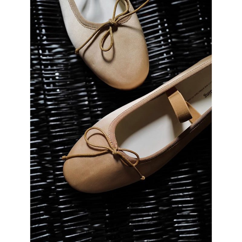 Gradation Ribbon Ballet Shoes
