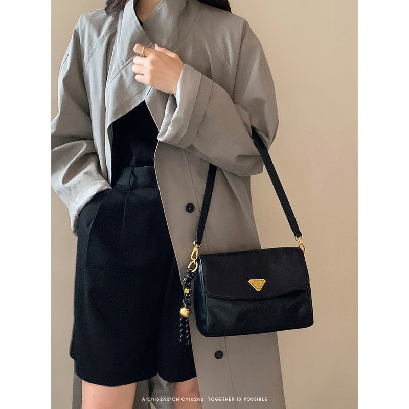 Black Classic Square Shoulder Bag