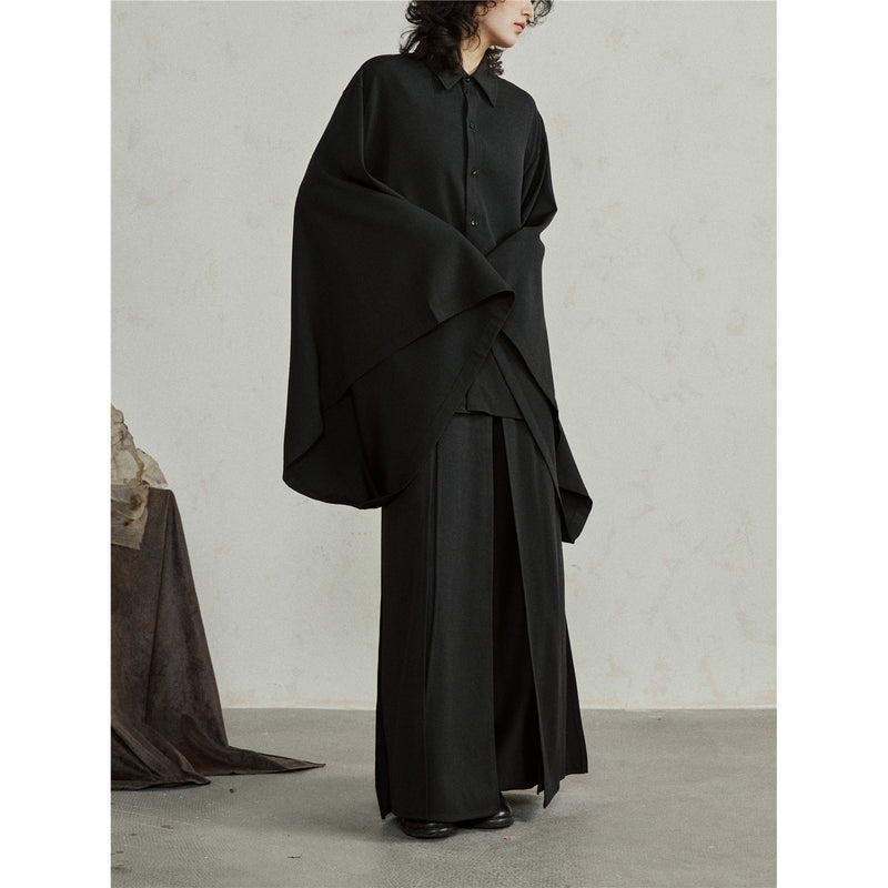 Black Haori Blouse