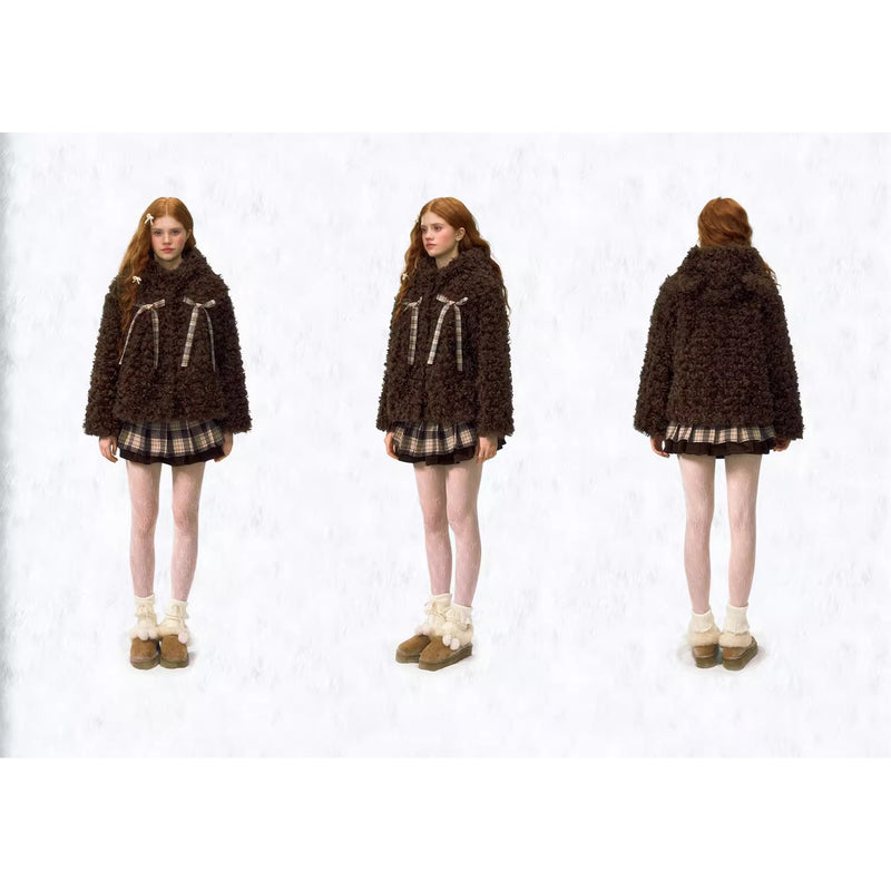 Chocolate Bear Fur Coat
