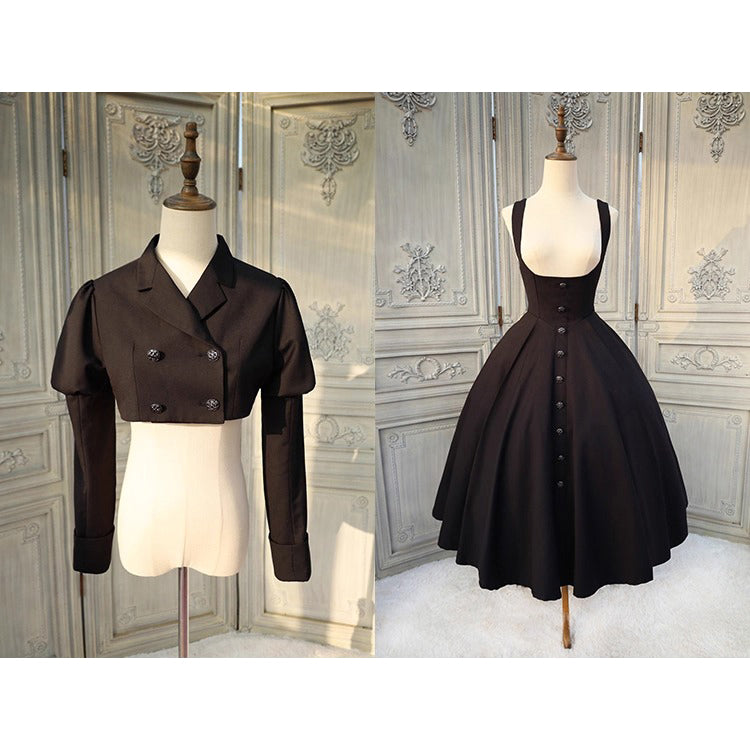 暗夜の舞踏会のジャケットとジャンパースカートとブラウス[2026年2月上旬-3月上旬発送予定]