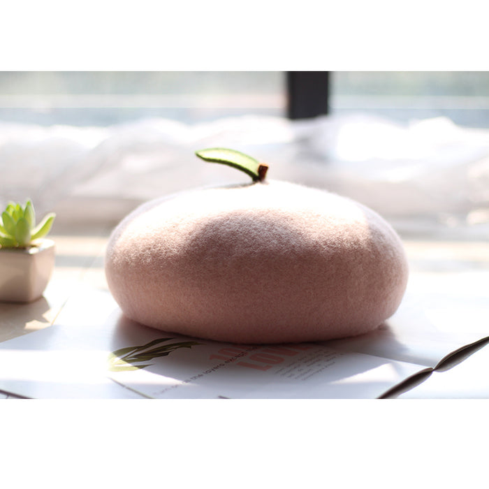 桃のベレー帽 – ManusMachina