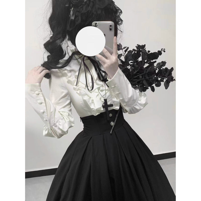 貴族令嬢のヴィクトリアンブラウスとコルセットスカート[2025年2月上旬-3月上旬発送予定]