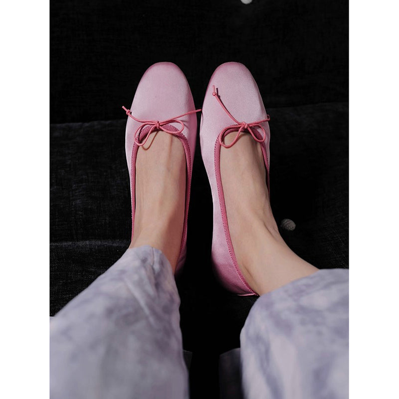Gradation Ribbon Ballet Shoes