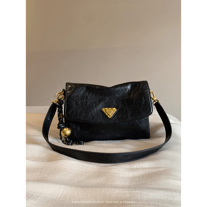 Black Classic Square Shoulder Bag