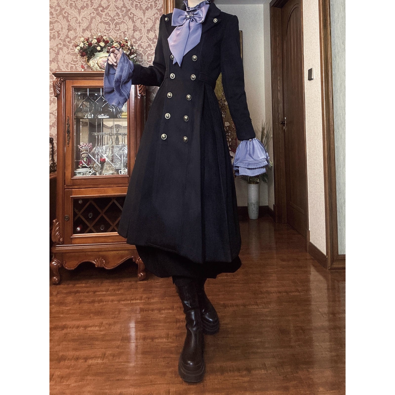 公爵騎士のクラシカルウールコート[2025年12月中旬-2026年1月中旬発送