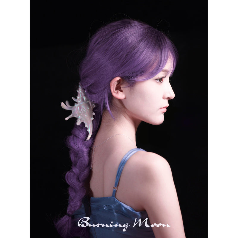 貝殻のヘアクリップ