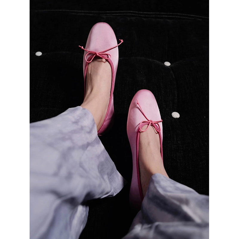 Gradation Ribbon Ballet Shoes