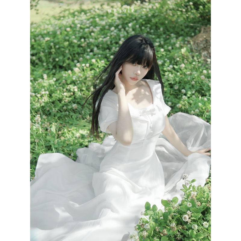 清純なお嬢様のセーラーワンピース