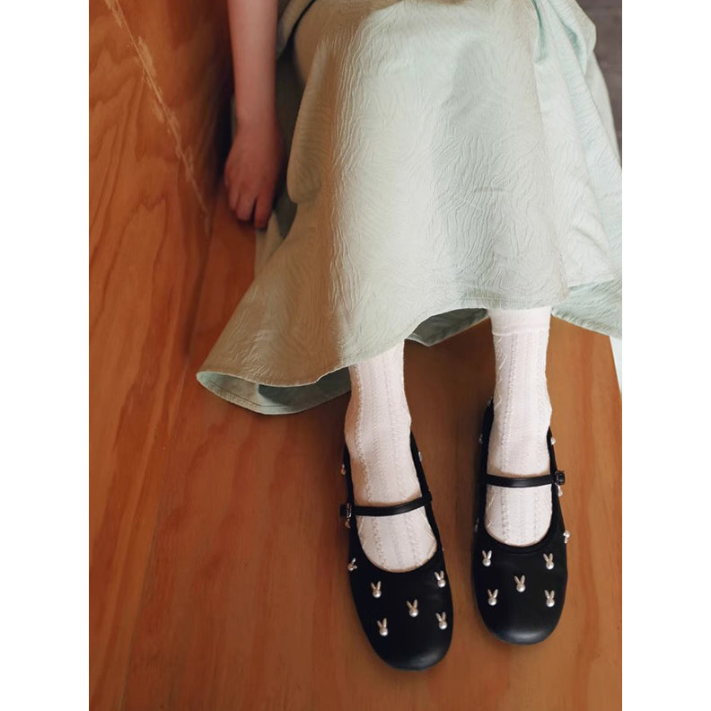 White Rabbit Mary Jane Shoes