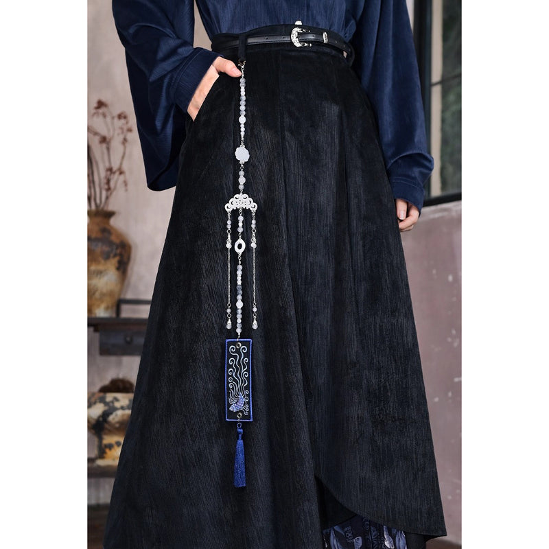 闘魚の刺繍アクセサリー