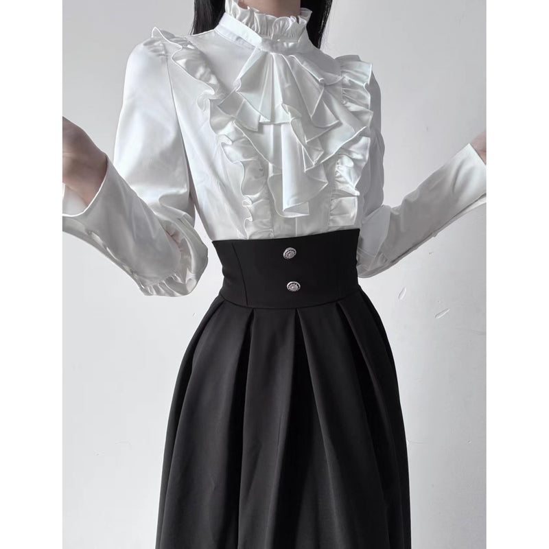 貴族令嬢のヴィクトリアンブラウスとコルセットスカート[2025年2月上旬-3月上旬発送予定]