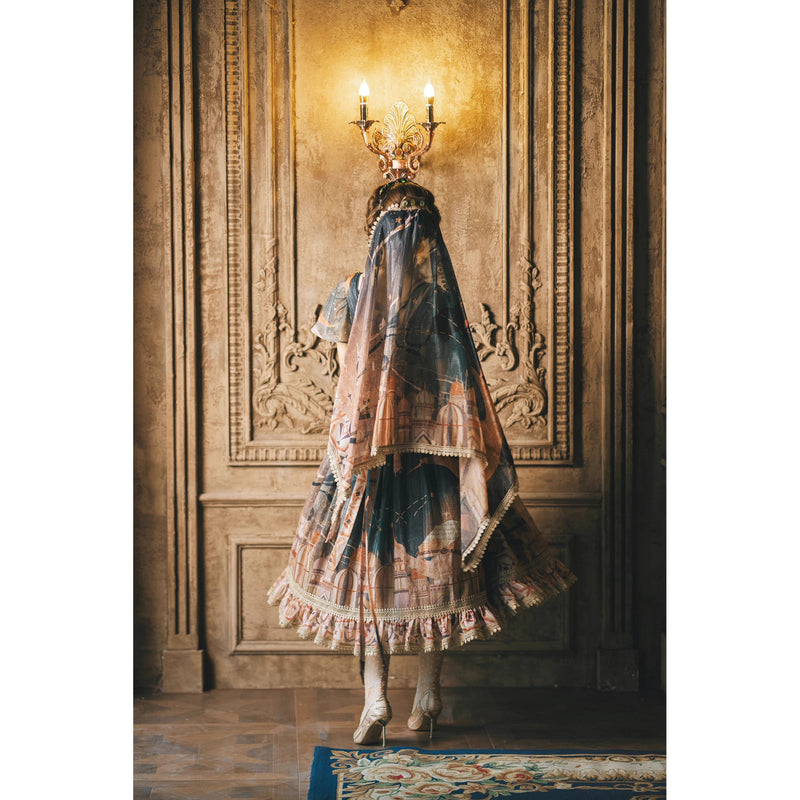 星降る夜のエンパイアワンピース[2026年3月中旬-4月上旬発送予定]