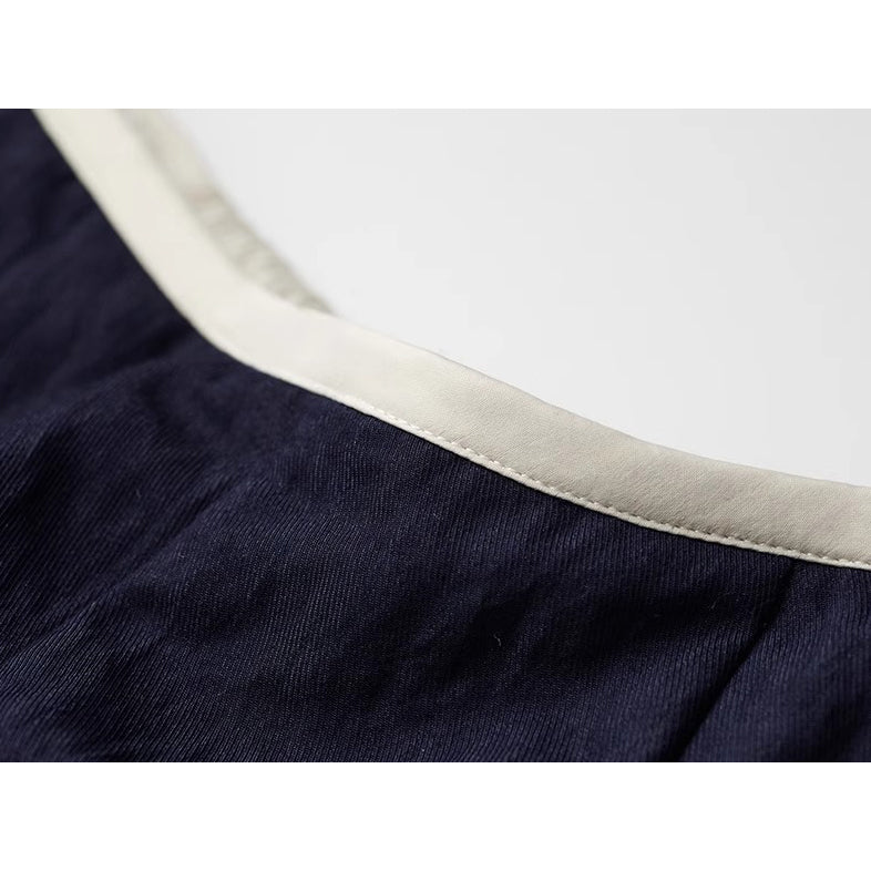 Dark Navy Wide Pants