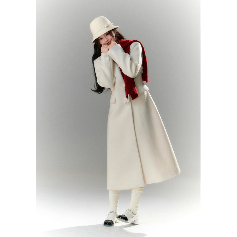Movie Actress's Cape Long Coat