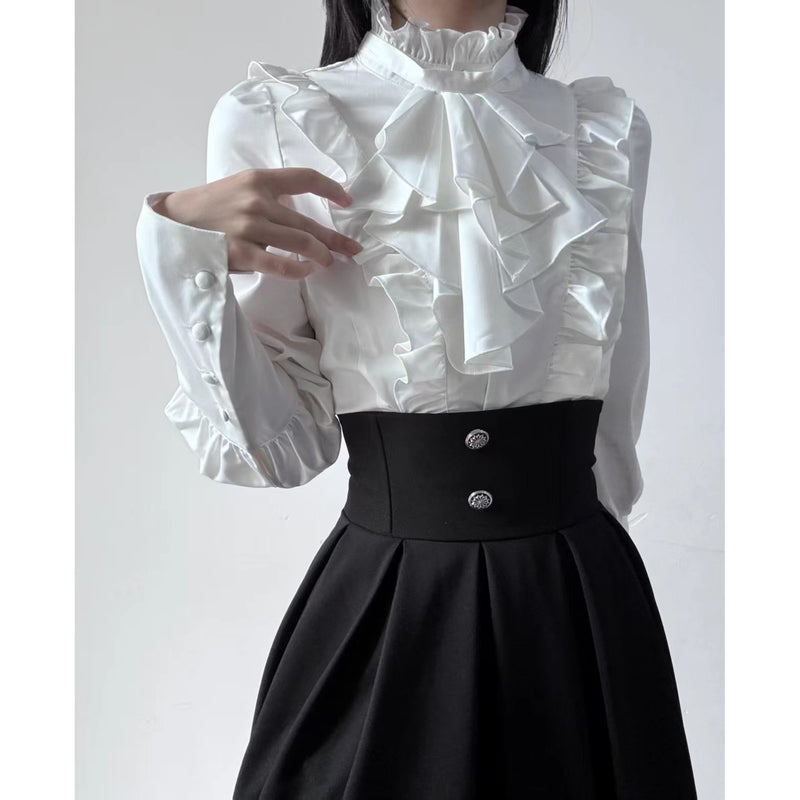 貴族令嬢のヴィクトリアンブラウスとコルセットスカート[2025年2月上旬-3月上旬発送予定]