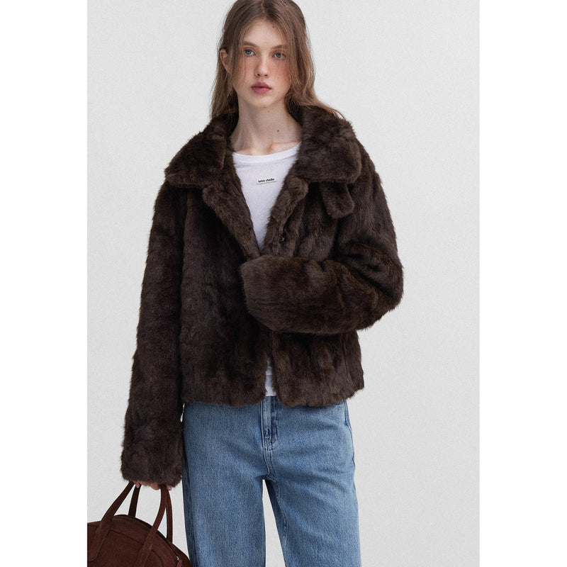 Roman Holiday Short Fur Jacket