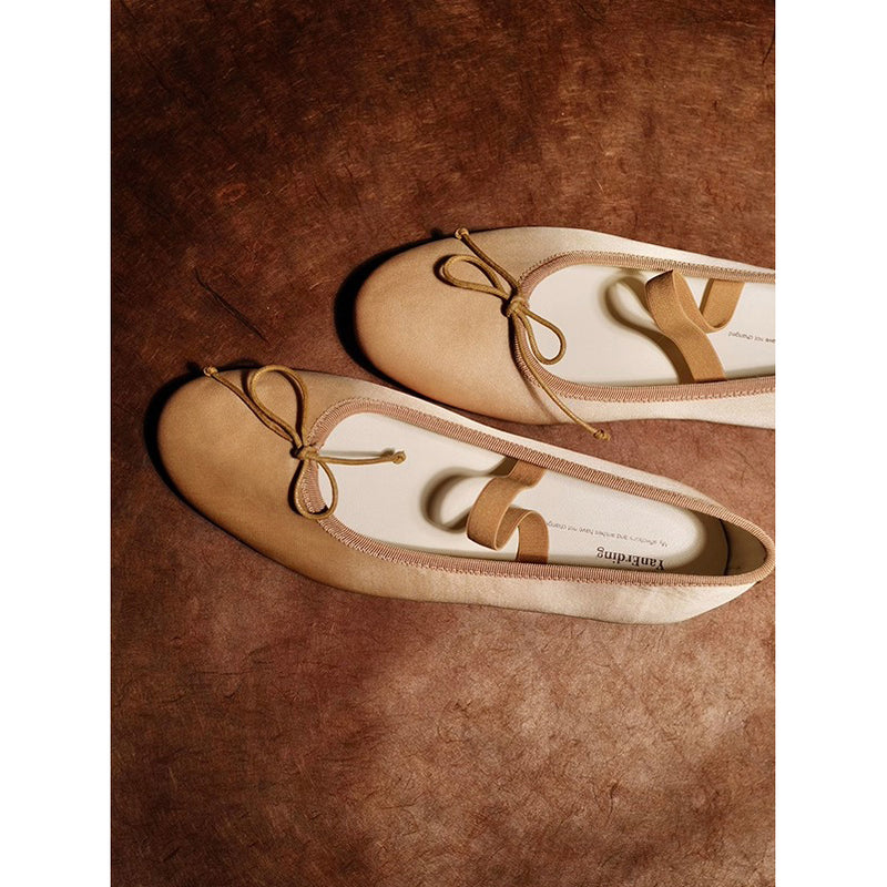 Gradation Ribbon Ballet Shoes