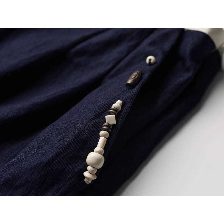 Dark Navy Wide Pants