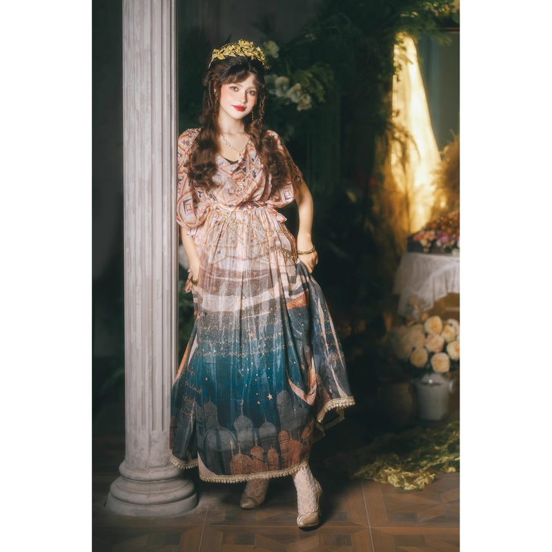 星降る夜のワンピースとジャンパースカート[2026年3月中旬-4月上旬発送予定]