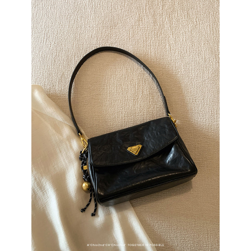 Black Classic Square Shoulder Bag