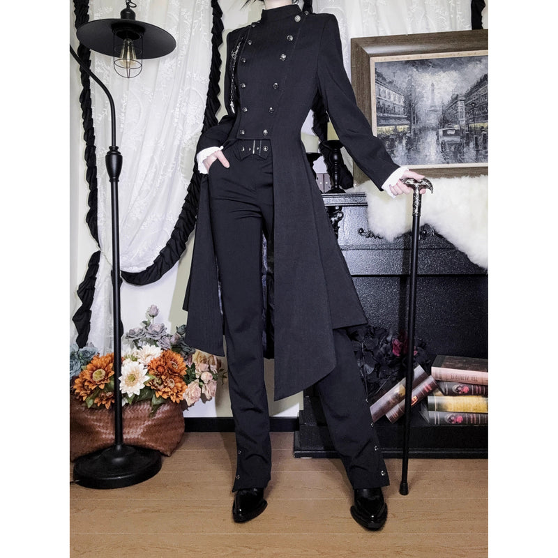 王侯貴族のロングテーラードコート[2026年1月下旬-2月下旬発送予定]