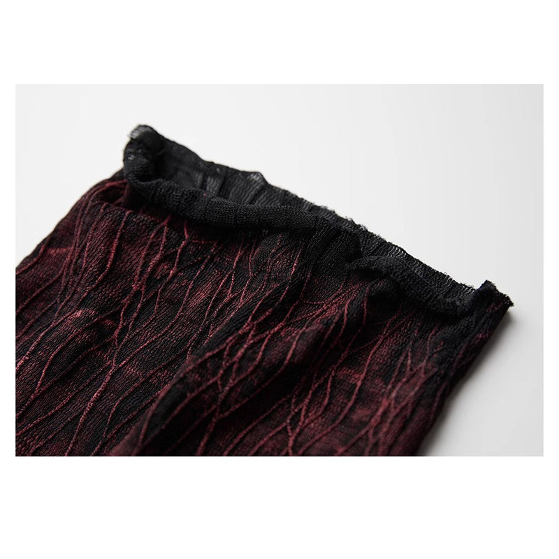 Gothic Gradient Mesh Top