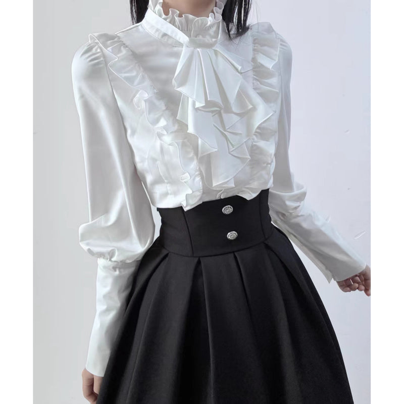 貴族令嬢のヴィクトリアンブラウスとコルセットスカート[2025年2月上旬-3月上旬発送予定]