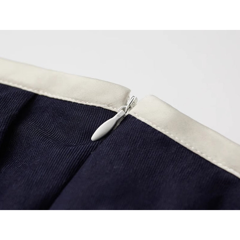 Dark Navy Wide Pants
