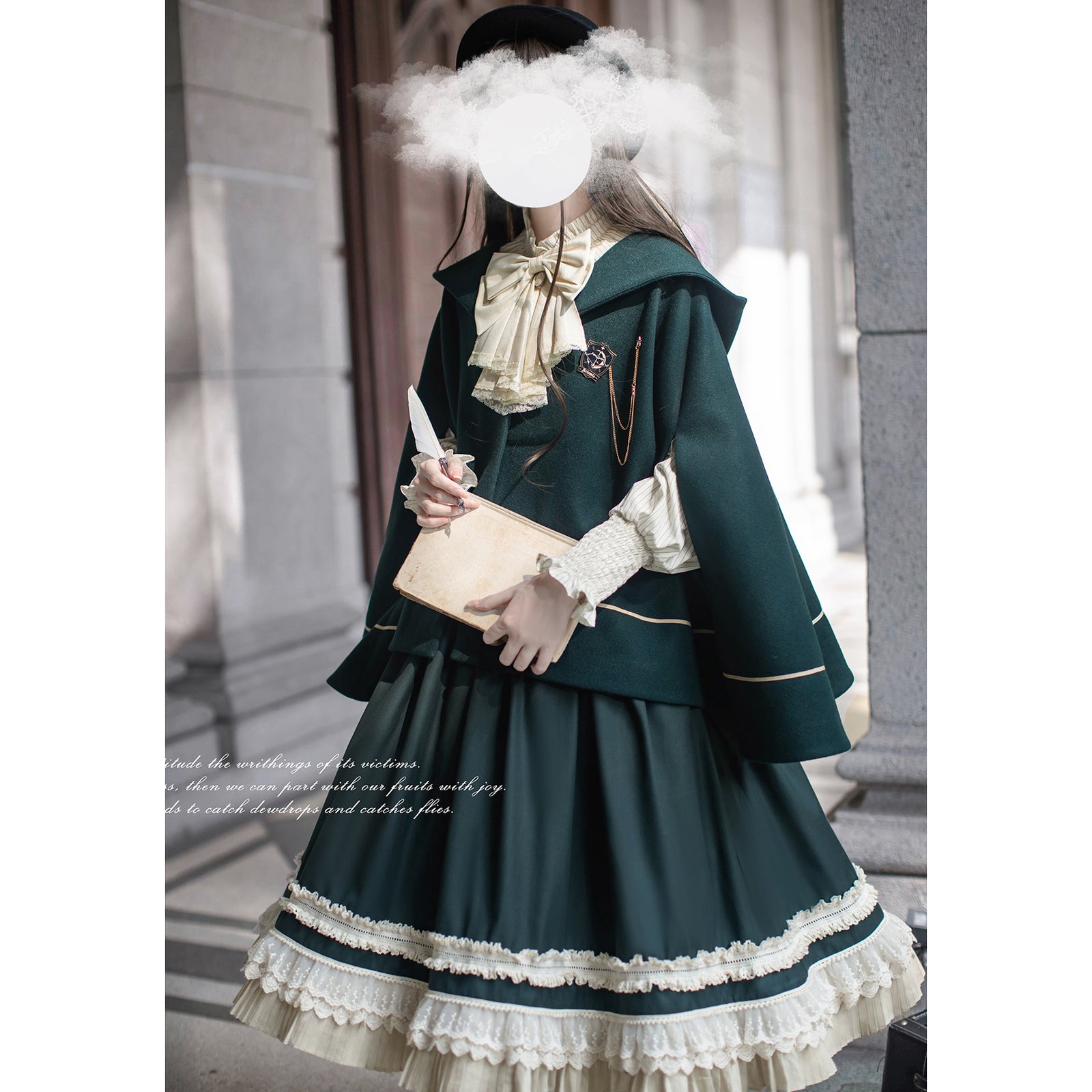 魔法少女のジャンパースカートとマントとケープとブラウス – ManusMachina