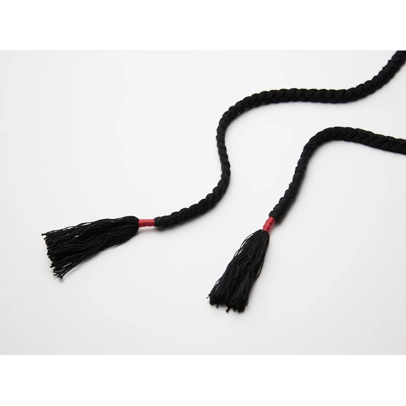 Black and Red Camisole Long Dress