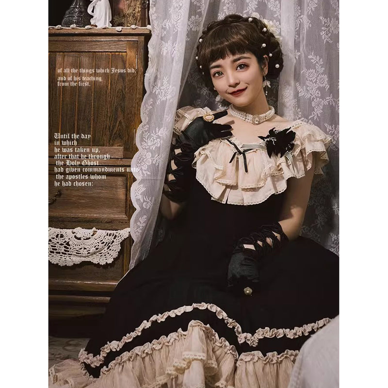 夜会のお嬢様のクラシカルワンピース[2026年1月上旬-2月上旬発送予定]