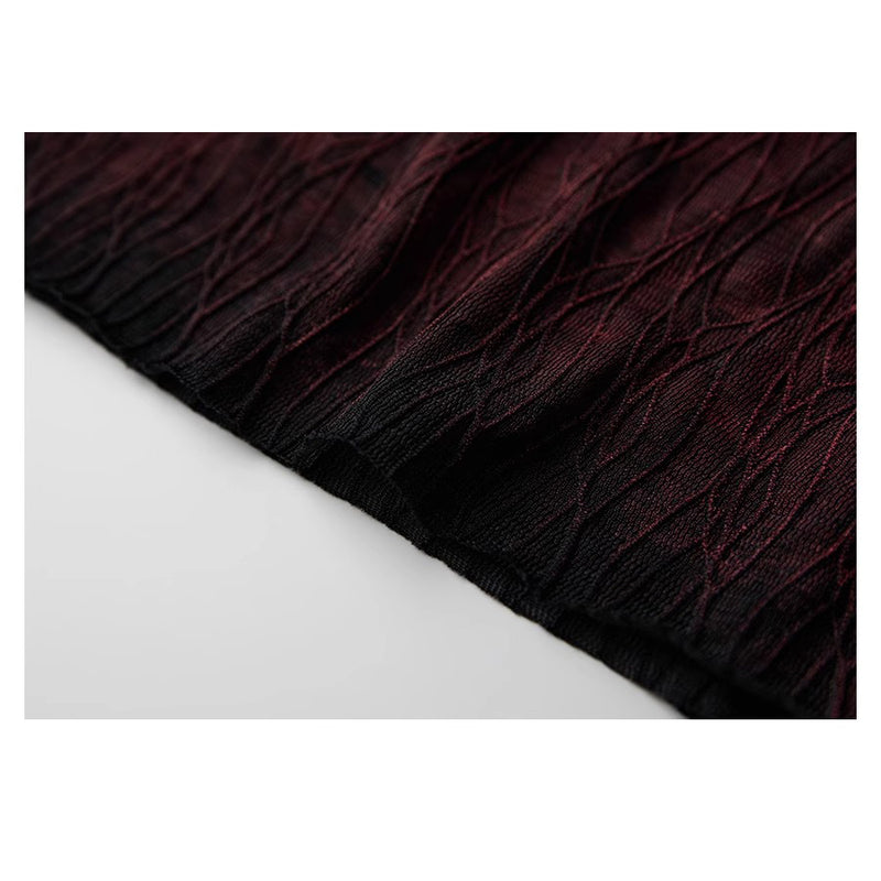 Gothic Gradient Mesh Top