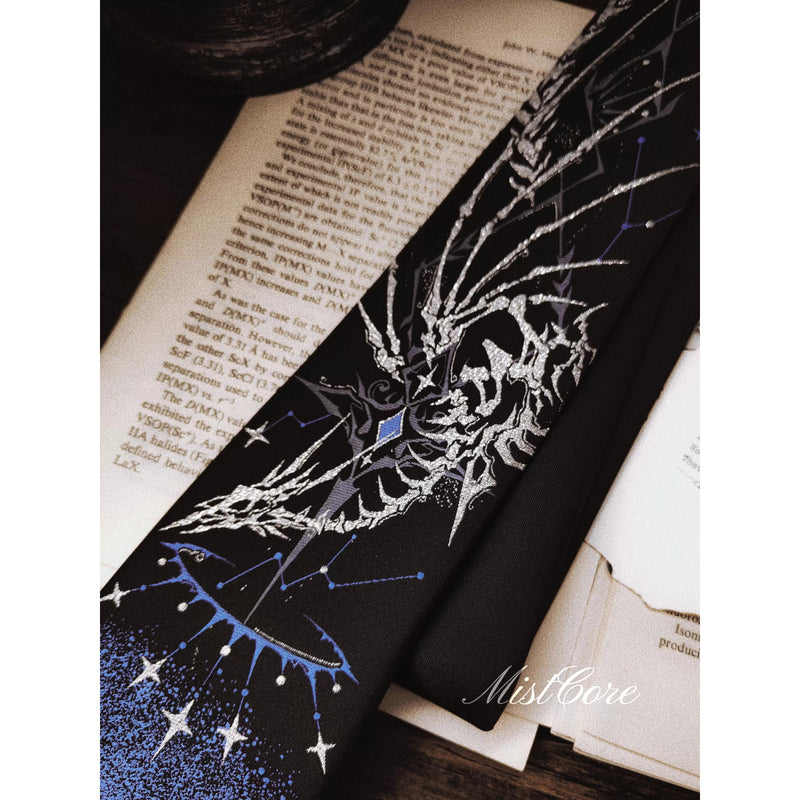 骸骨と銀河のネクタイ[2026年2月下旬-3月下旬発送予定]