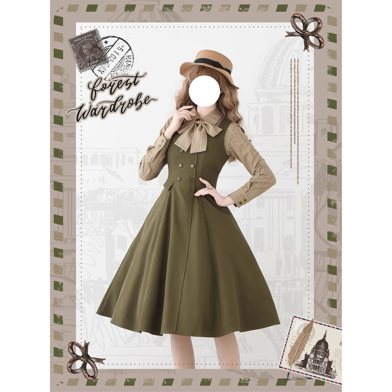 英国のお嬢様のブリティッシュブラウス - Amber