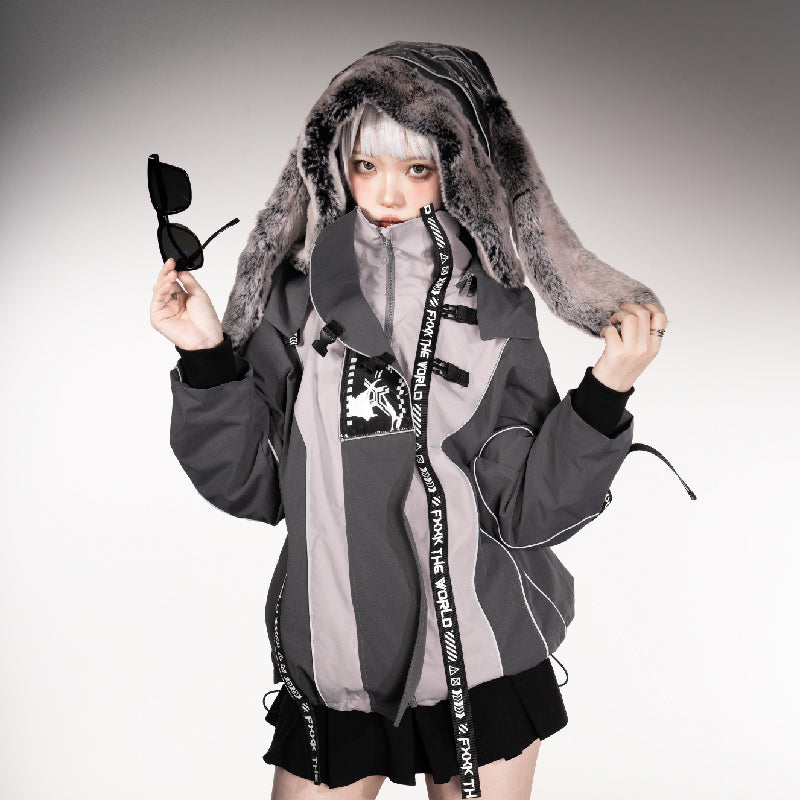 Rabbit X Hooded Jacket[2025年1月上旬-1月下旬発送予定]