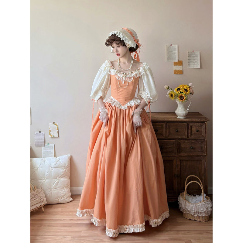 Mild Rococo Vintage Tops and Long Skirt[2025年9月中旬-10月上旬発送予定]