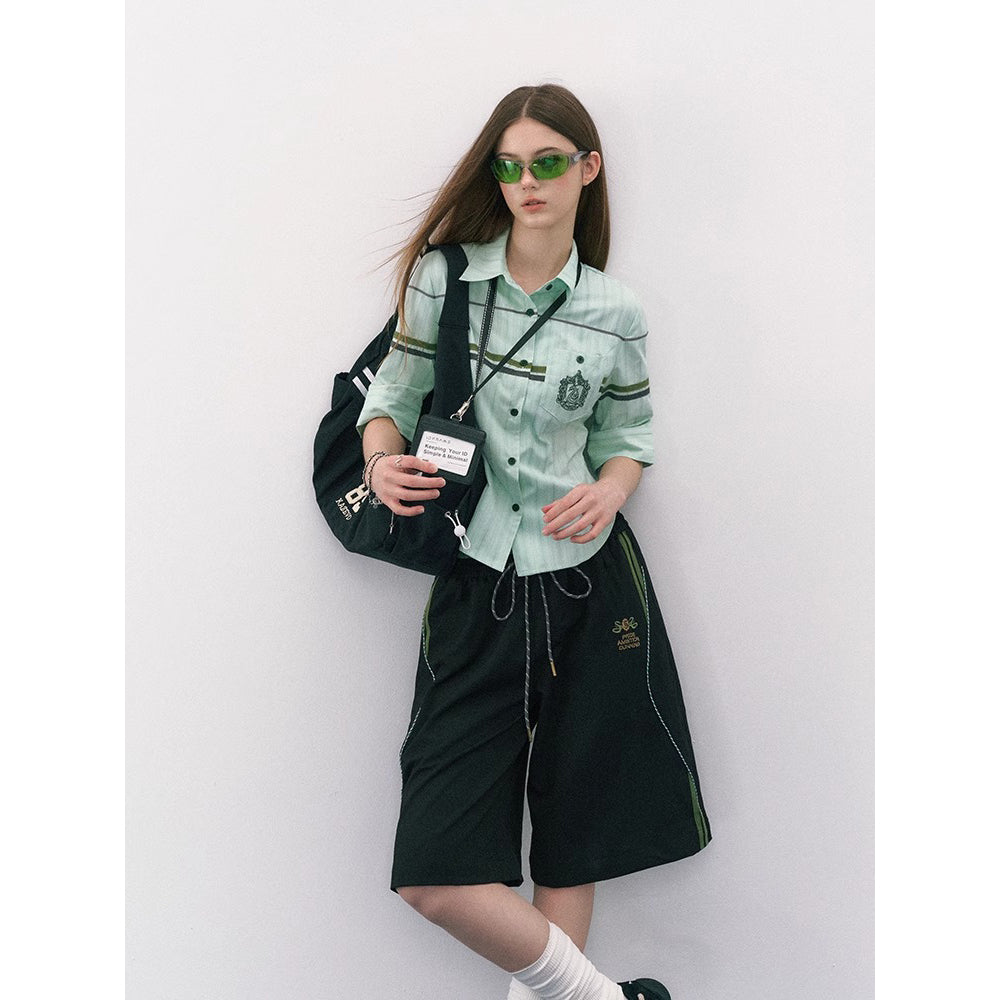 魔法学校のカジュアルハーフパンツ – ManusMachina 