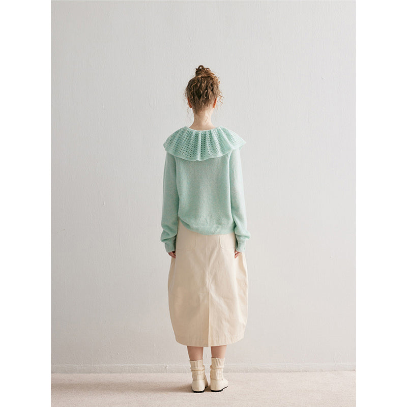 Pastel Colored Mohair Knit