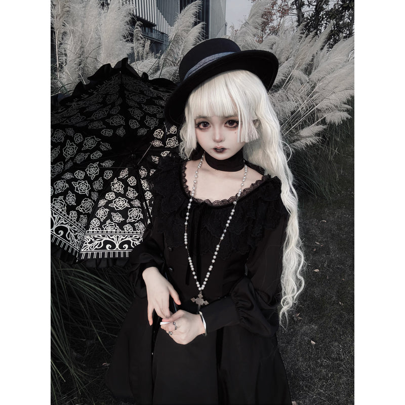 d*2様 ゴシック ワンピース 暗黒のお嬢様のゴシックワンピース – ManusMachina