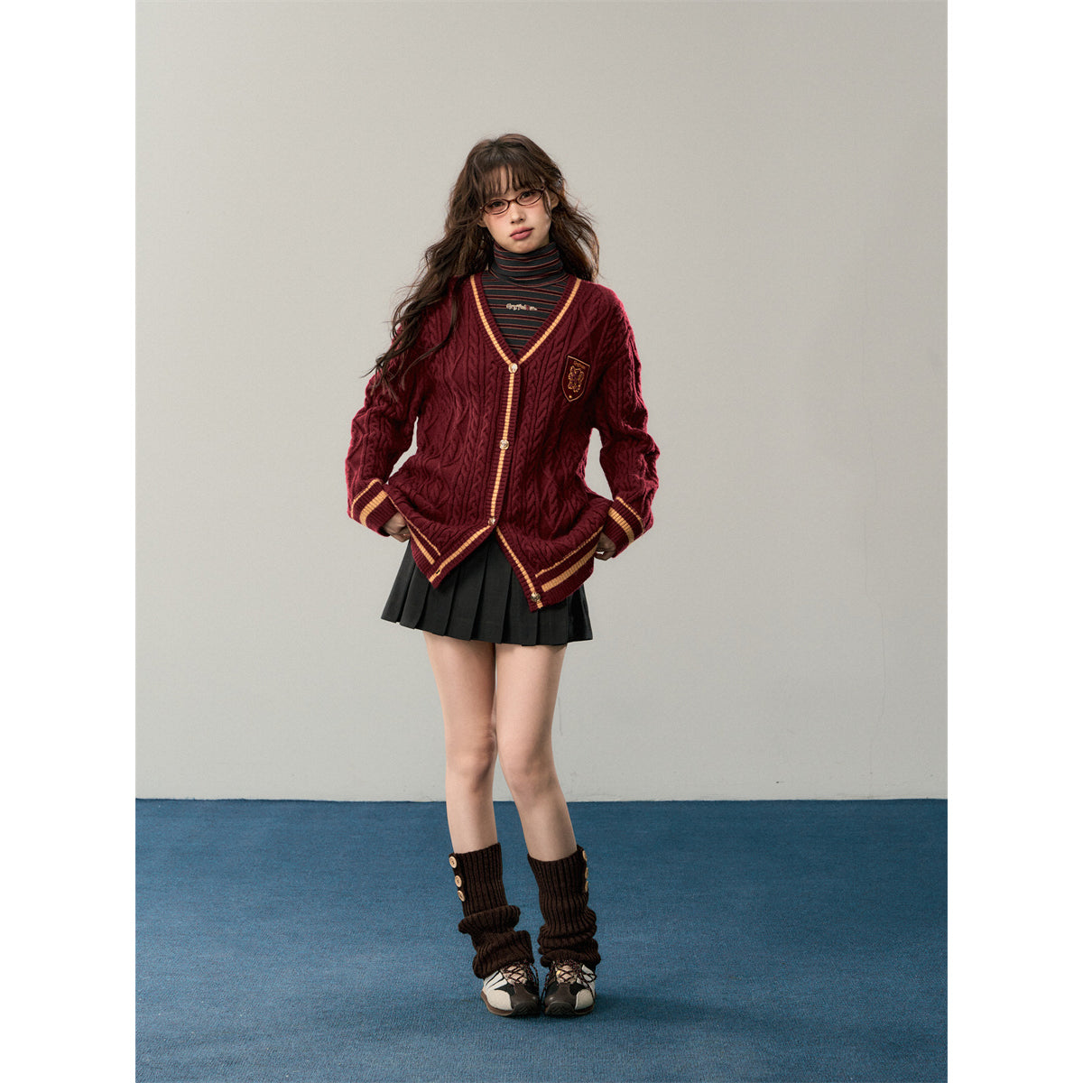 魔法学校のニットカーディガン – ManusMachina 