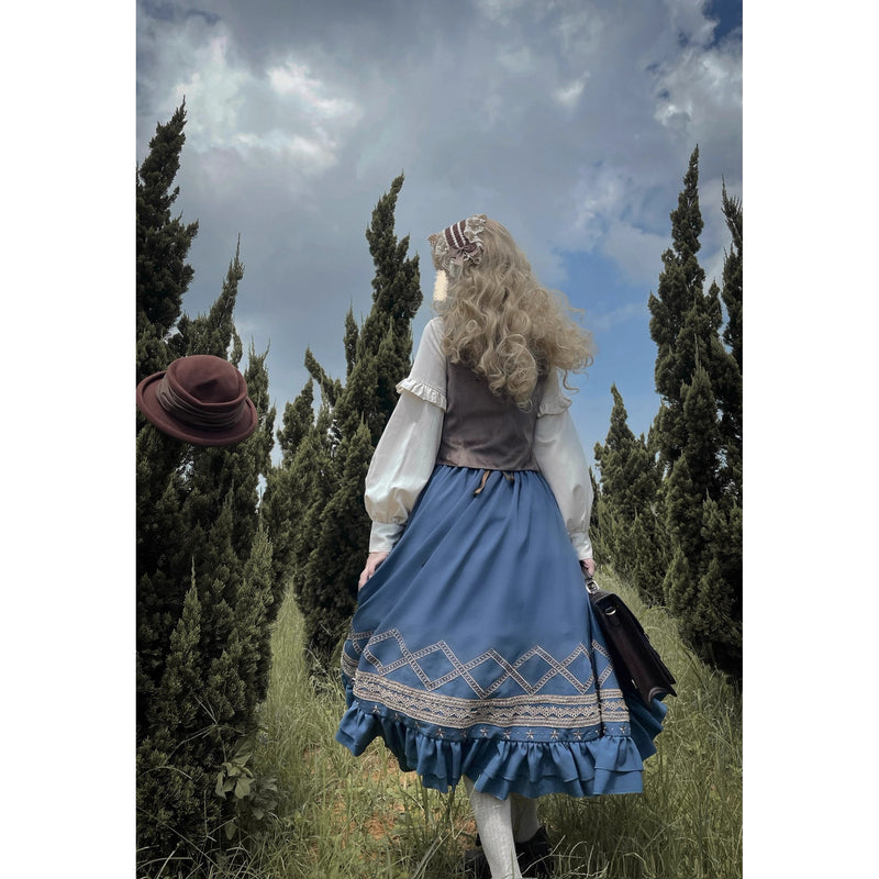 邸宅のお嬢様のクラシカルベスト