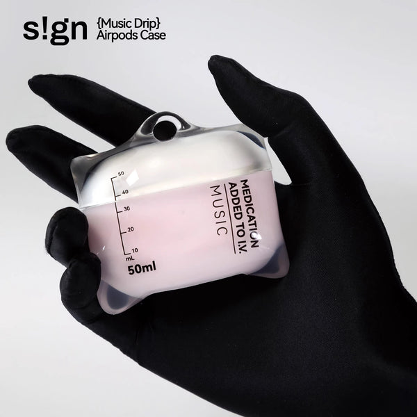 点滴バッグ AirPods Case - Pink