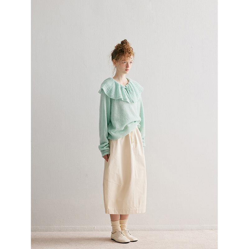 Pastel Colored Mohair Knit