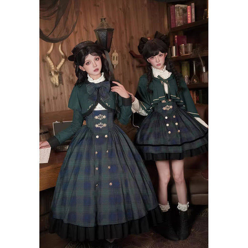 ゴシック ショート ケープ ノエミー NOEMIE ゴシックフリルレース