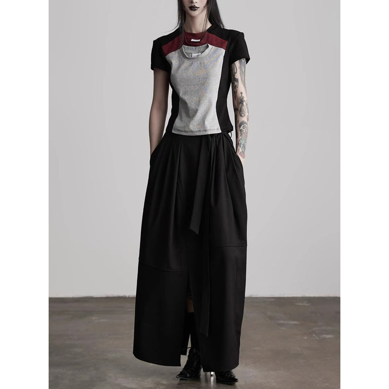 Panel Switch Gothic T-Shirt