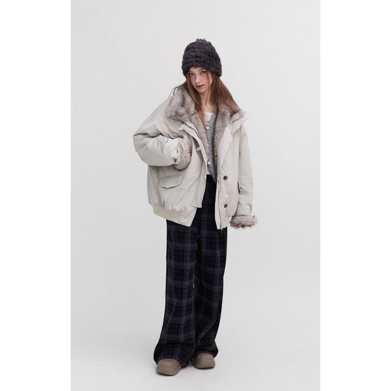 Nordic Retro Oversized Parka Jacket