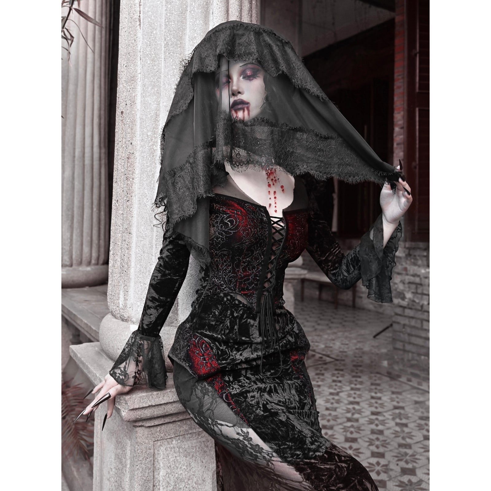 公爵夫人の刺繍ワンピース – ManusMachina