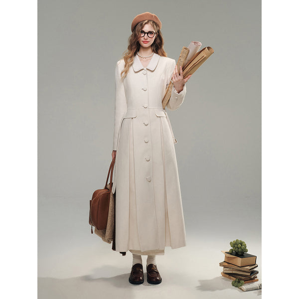 Elegant Ladies Classical Long Coat