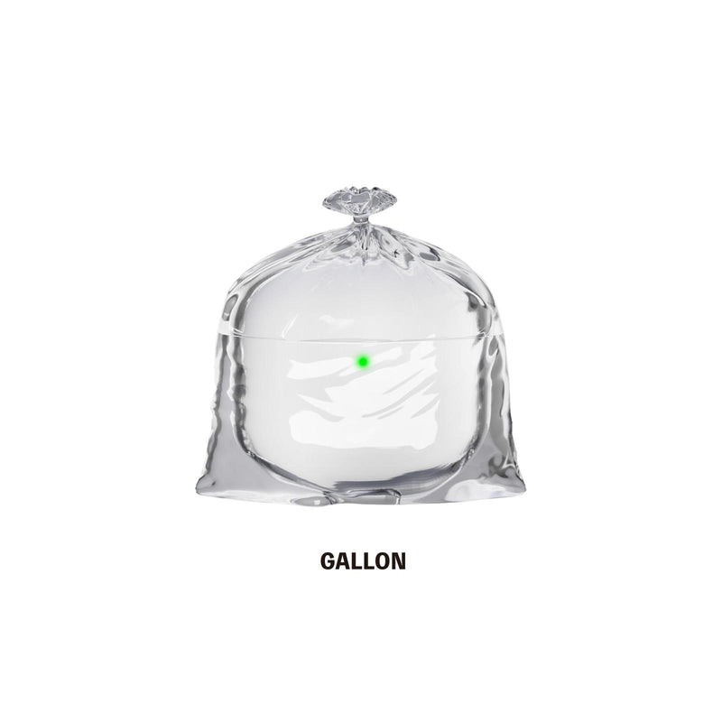 Clear Garbage Bag AirPods Case